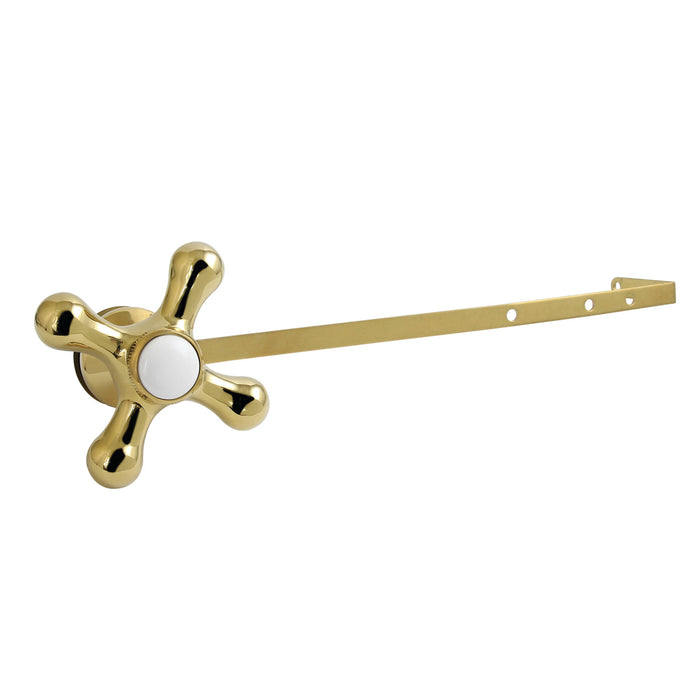 Kingston Heirloom KTAXD2 - Victorian Universal Front or Side Mount Toilet Tank Lever, Polished Brass