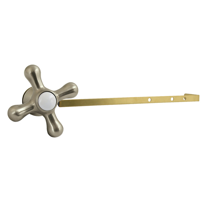 Kingston Heirloom KTAXD8 - Victorian Universal Front or Side Mount Toilet Tank Lever, Brushed Nickel