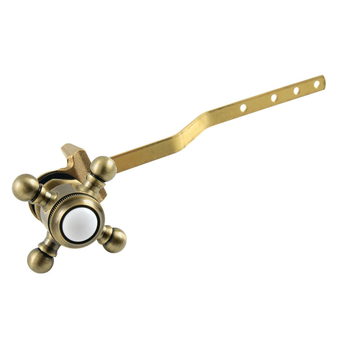 Kingston Heirloom KTBX3 - Buckingham Front Mount Toilet Tank Lever, Antique Brass