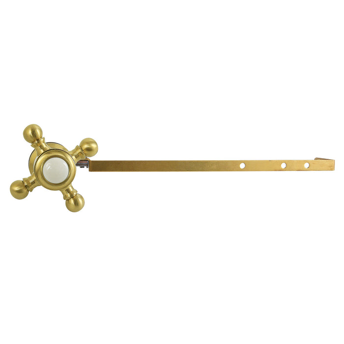 Kingston Heirloom KTBXD7 - Buckingham Universal Front or Side Mount Toilet Tank Lever, Brushed Brass