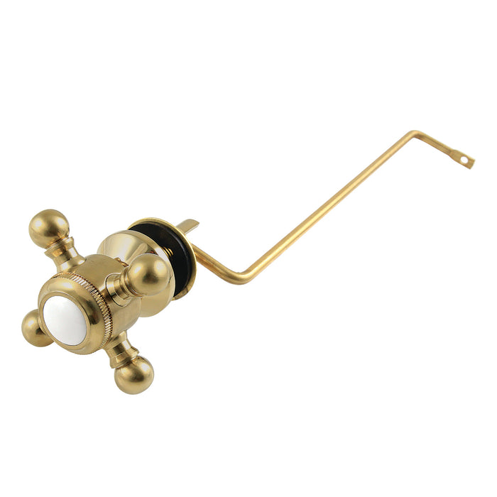 Kingston Heirloom KTBXS7 - Buckingham Side Mount Toilet Tank Lever, Brushed Brass