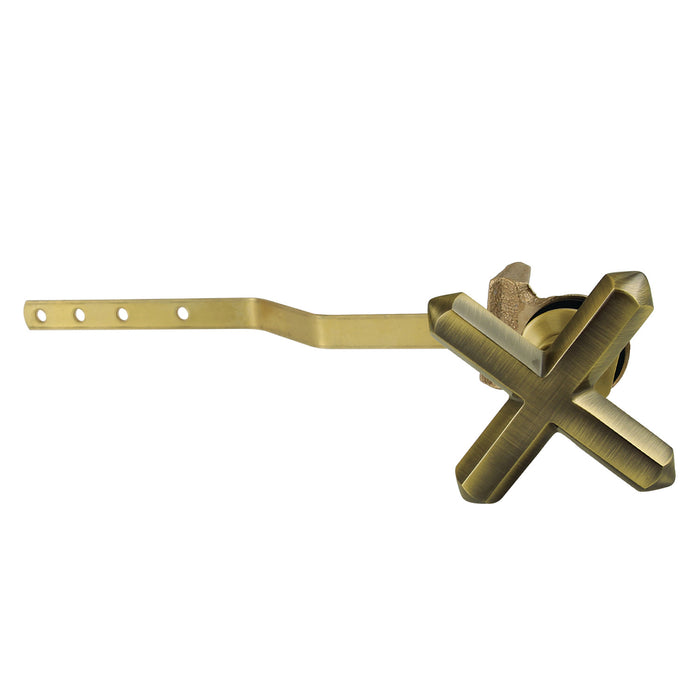 Kingston Sona KTCHX3 - French Country Front Mount Toilet Tank Lever, Antique Brass
