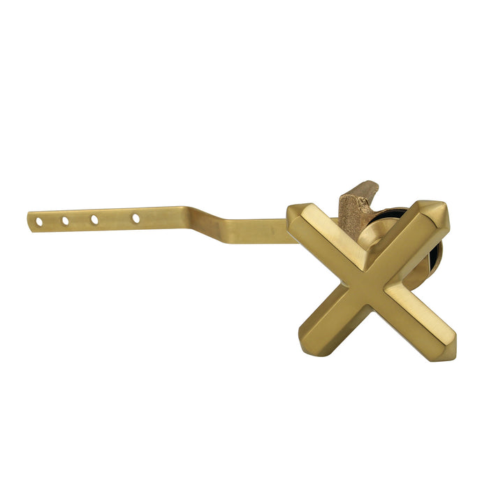 Kingston Sona KTCHX7 - French Country Front Mount Toilet Tank Lever, Brushed Brass