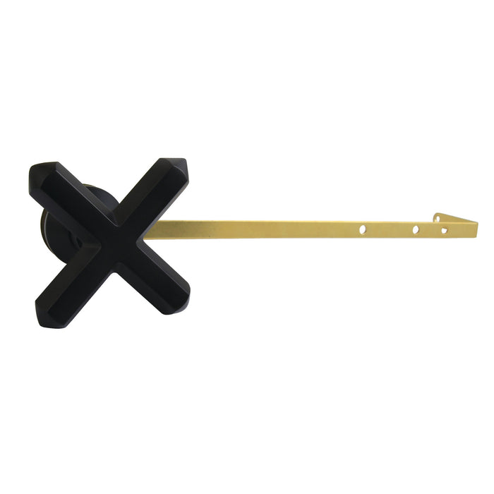 Kingston Sona KTCHXD0 - French Country Universal Front or Side Mount Toilet Tank Lever, Matte Black