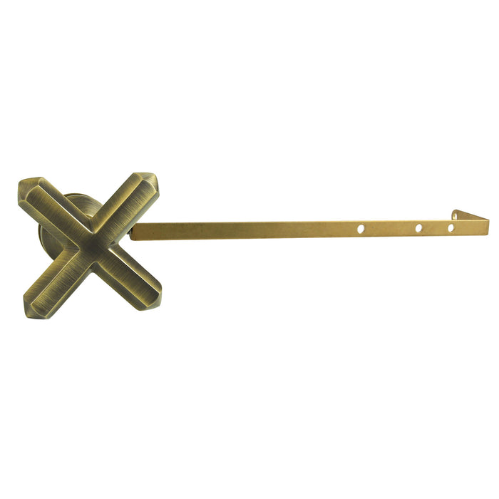 Kingston Sona KTCHXD3 - French Country Universal Front or Side Mount Toilet Tank Lever, Antique Brass