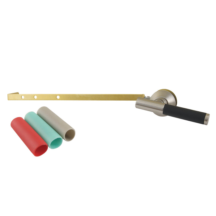 Kingston Sona KTCKLD8 - Kaiser Universal Front or Side Mount Toilet Tank Lever, Brushed Nickel