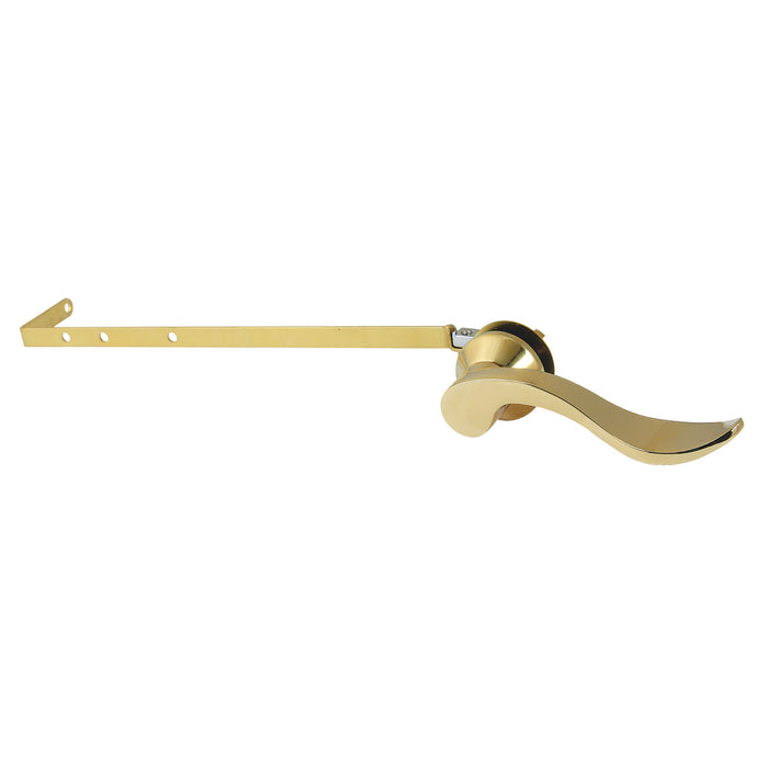 Kingston Tulare KTDFLD2 - NuWave Universal Front or Side Mount Toilet Tank Lever, Polished Brass