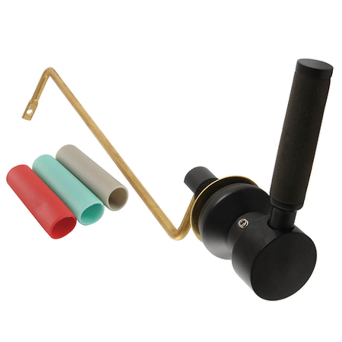 Kingston Sona KTDKLS0 - Kaiser Side Mount Toilet Tank Lever, Matte Black