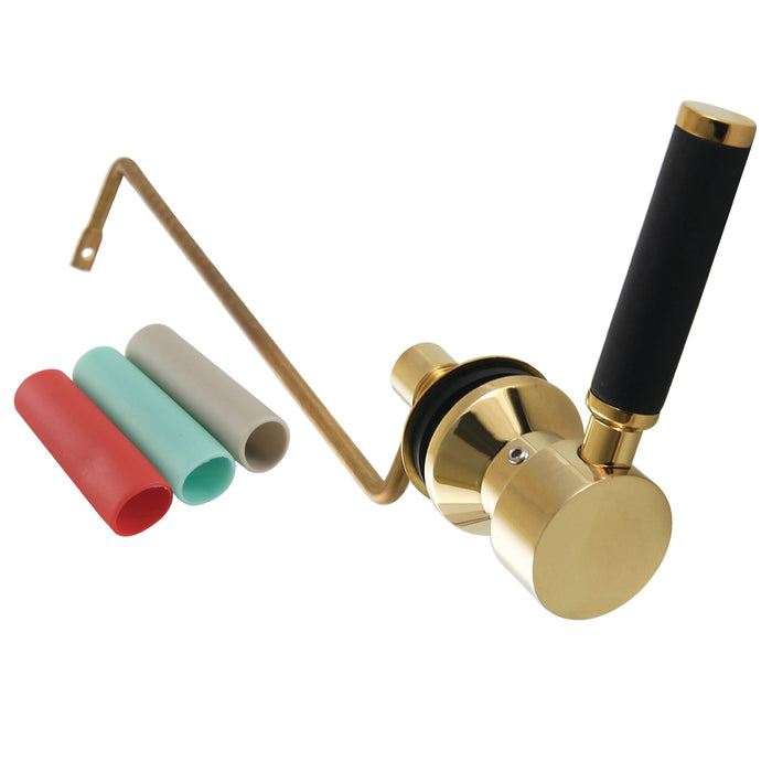 Kingston Sona KTDKLS2 - Kaiser Side Mount Toilet Tank Lever, Polished Brass