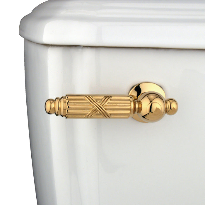 Kingston Heirloom KTGL2 - Georgian Front Mount Toilet Tank Lever, Polished Brass