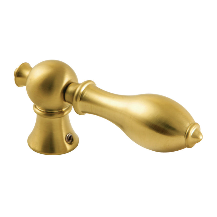 Kingston American Classic KTHACL7 Metal Toilet Tank Lever Handle (Lever Shape), Brushed Brass