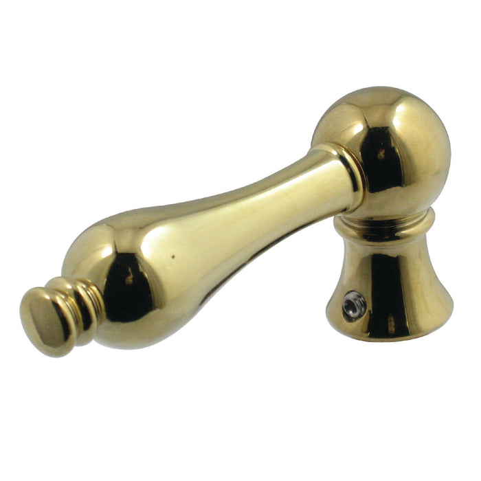 Kingston Victorian KTHAL2 Brass Toilet Tank Lever Handle (Lever Shape), Polished Brass