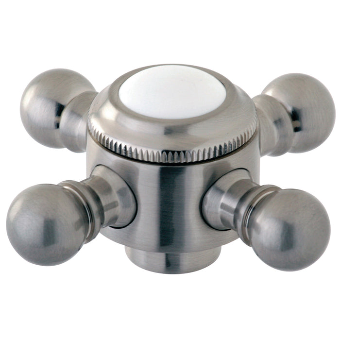 Kingston Buckingham KTHBX8 Metal Toilet Tank Lever Handle (Cross Shape), Brushed Nickel