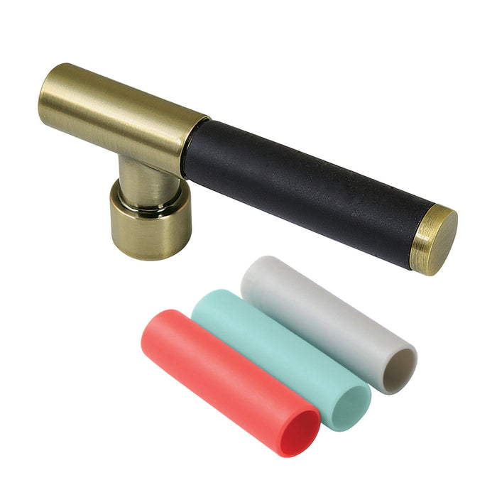 Kingston KTHCKL3 Metal Toilet Tank Lever Handle (Lever Shape), Antique Brass