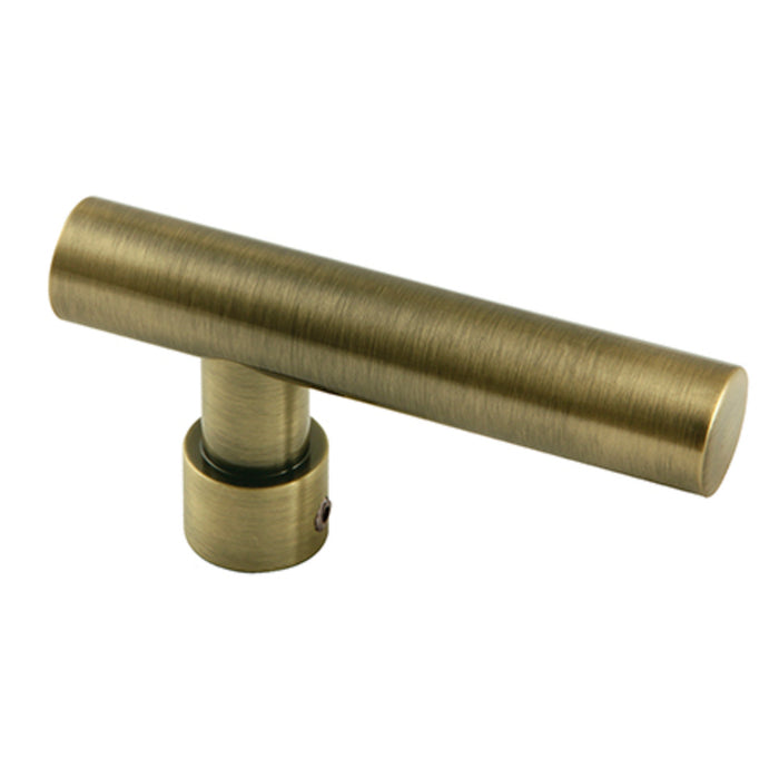 Kingston Manhattan KTHCML3 Metal Toilet Tank Lever Handle (Lever Shape), Antique Brass