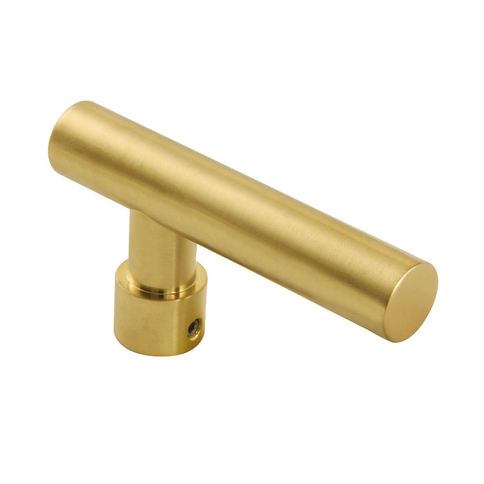 Kingston Manhattan KTHCML7 Metal Toilet Tank Lever Handle (Lever Shape), Brushed Brass