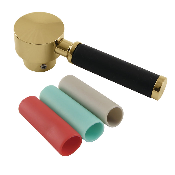 Kingston Kaiser KTHDKL2 Metal Toilet Tank Lever Handle (Lever Shape), Polished Brass