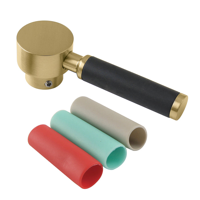 Kingston Kaiser KTHDKL7 Metal Toilet Tank Lever Handle (Lever Shape), Brushed Brass