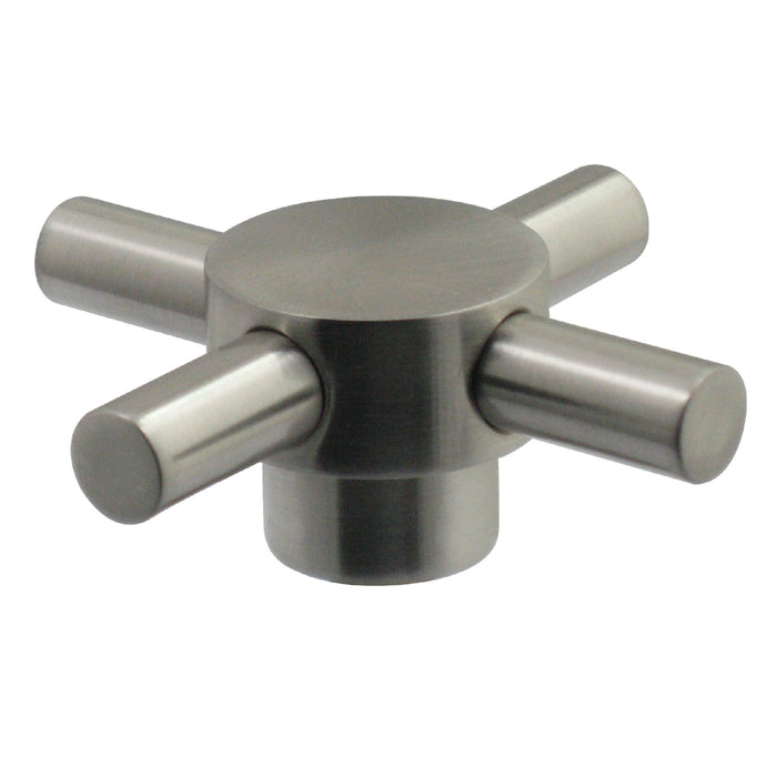 Kingston Concord KTHDX8 Metal Toilet Tank Lever Handle (Cross Shape), Brushed Nickel