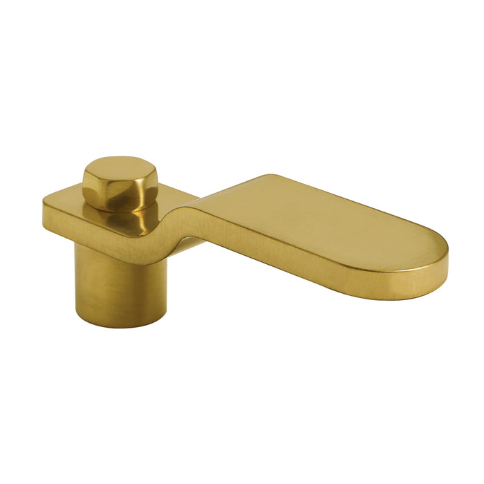 Whitaker KTHIL7 Metal Industrialist Lever Handle, Brushed Brass