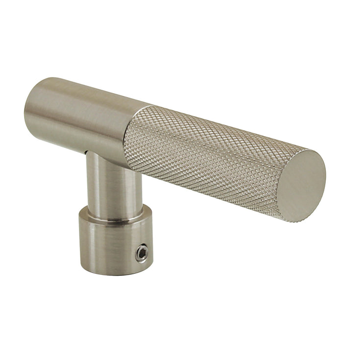 Convergent KTHKNL8 Metal Knurled Lever Handle, Brushed Nickel