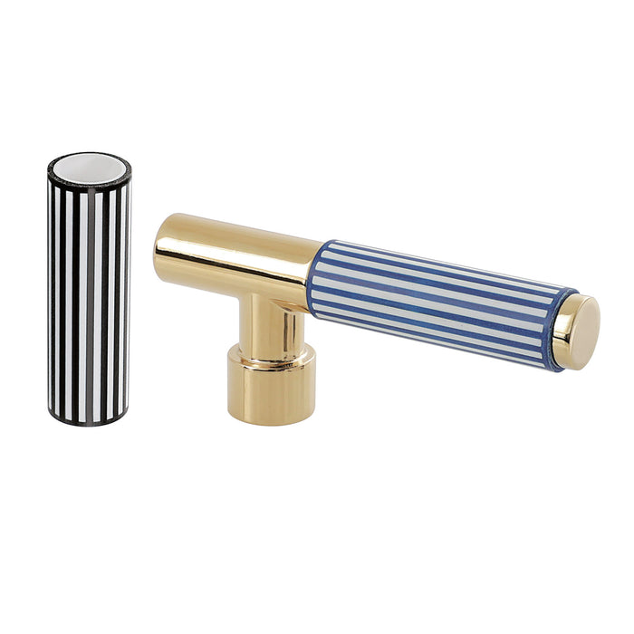 Kingston Verona KTHKPS2 Metal Toilet Tank Lever Handle (Lever Shape), Polished Brass