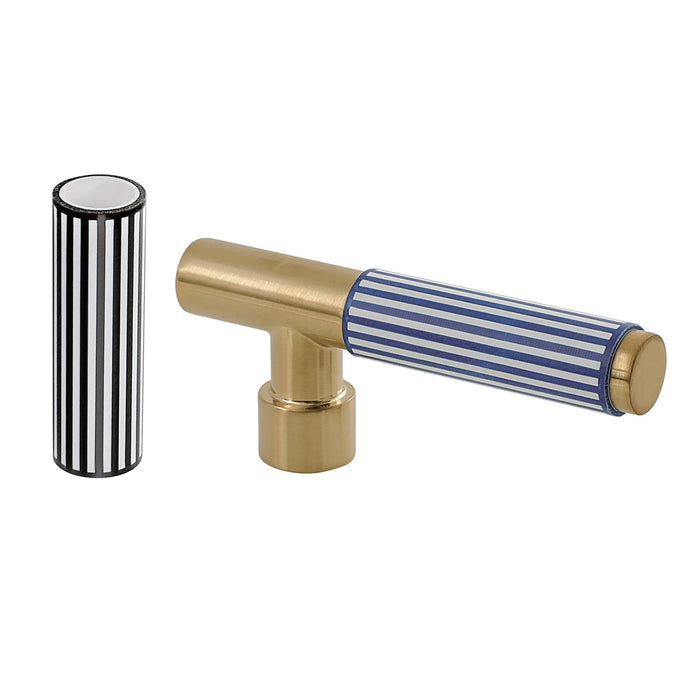 Kingston Verona KTHKPS7 Metal Toilet Tank Lever Handle (Lever Shape), Brushed Brass