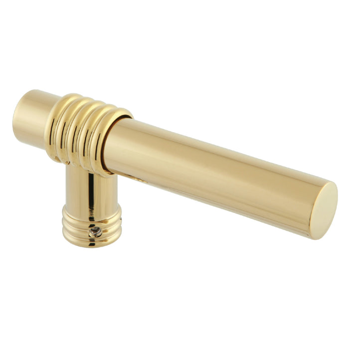 Kingston KTHML2 Metal Toilet Tank Lever Handle (Lever Shape), Polished Brass
