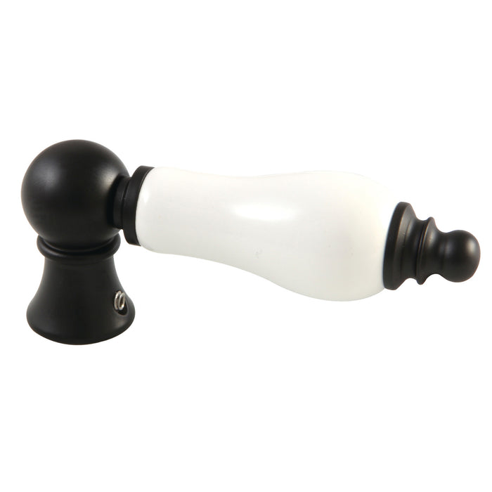 Kingston Victorian KTHPL0 Brass Toilet Tank Lever Handle (Lever Shape), Matte Black