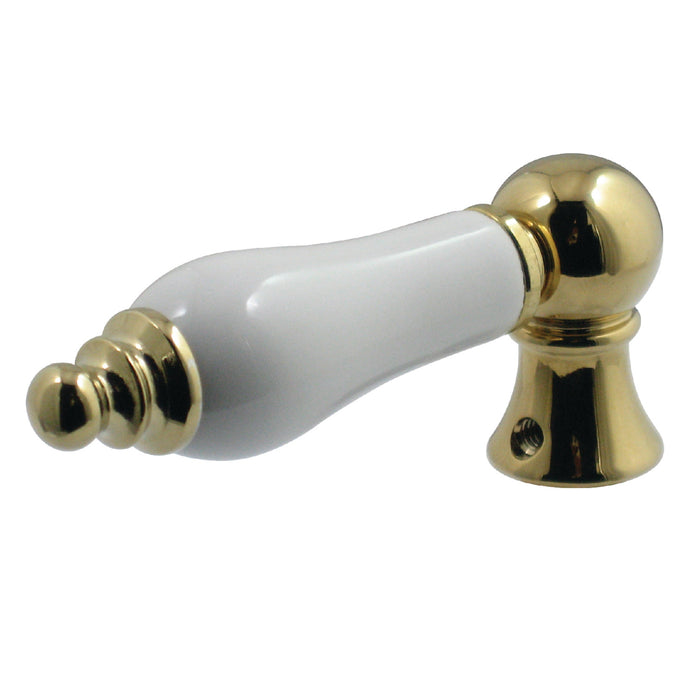 Kingston Victorian KTHPL2 Brass Toilet Tank Lever Handle (Lever Shape), Polished Brass