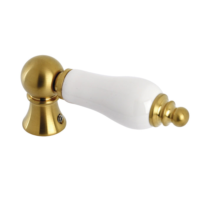 Kingston Victorian KTHPL7 Brass Toilet Tank Lever Handle (Lever Shape), Brushed Brass