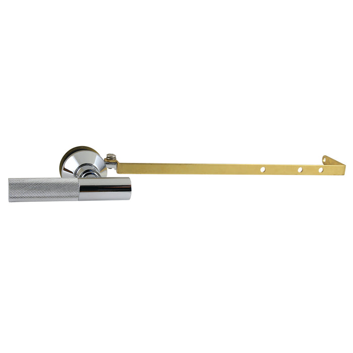 Kingston Sona KTKNLD1 - Convergent Universal Front or Side Mount Toilet Tank Lever with Knurled Handle, Polished Chrome