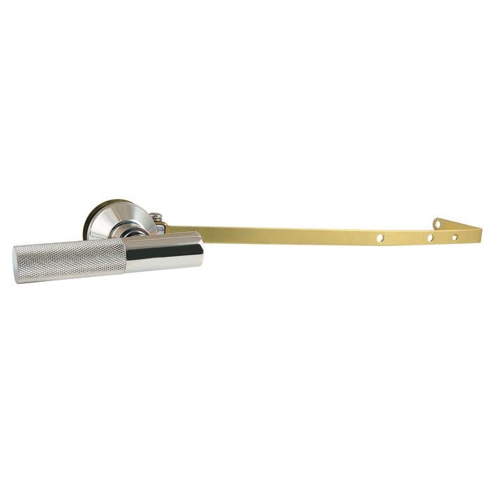 Kingston Sona KTKNLD6 - Convergent Universal Front or Side Mount Toilet Tank Lever with Knurled Handle, Polished Nickel