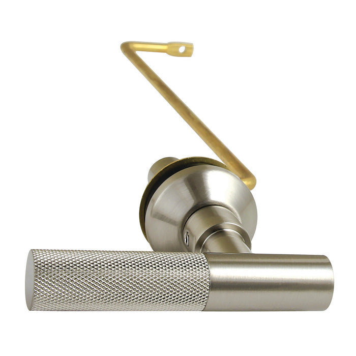 Kingston Sona KTKNLS8 - Convergent Side Mount Toilet Tank Lever with Knurled Handle, Brushed Nickel