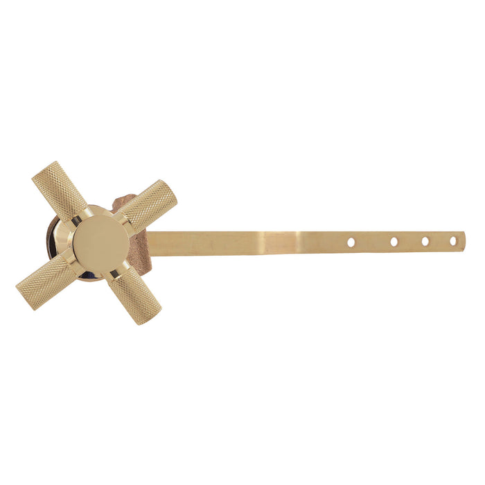 Kingston Convergent KTKNX2 Front Mount Toilet Tank Lever, Polished Brass