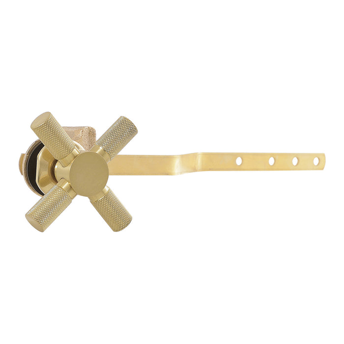 Kingston Convergent KTKNX7 Front Mount Toilet Tank Lever, Brushed Brass