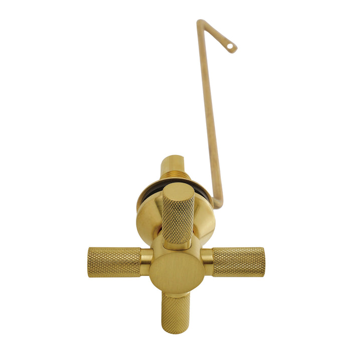 Kingston Convergent KTKNXS7 Side Mount Toilet Tank Lever, Brushed Brass