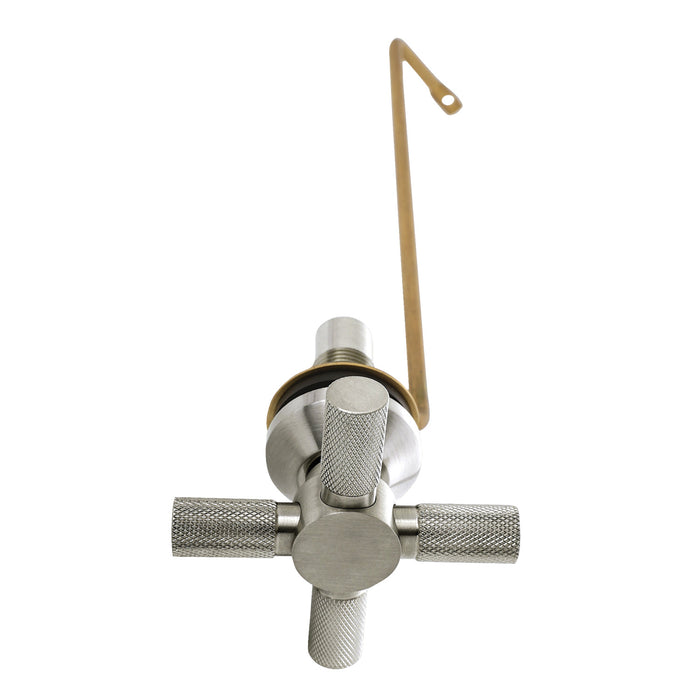 Kingston Convergent KTKNXS8 Side Mount Toilet Tank Lever, Brushed Nickel