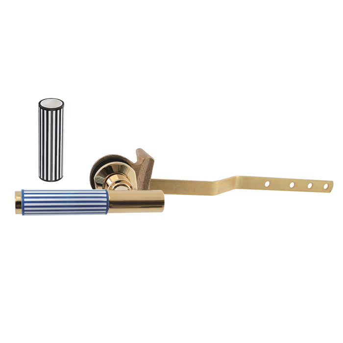 Kingston Verona KTKPS2 Front Mount Toilet Tank Lever, Polished Brass