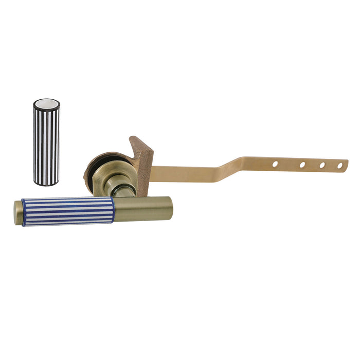 Kingston Bel-Air KTKPS3 Front Mount Toilet Tank Lever, Antique Brass
