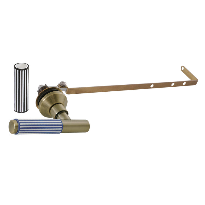 Kingston Bel-Air KTKPSD3 Universal Front or Side Mount Toilet Tank Lever, Antique Brass