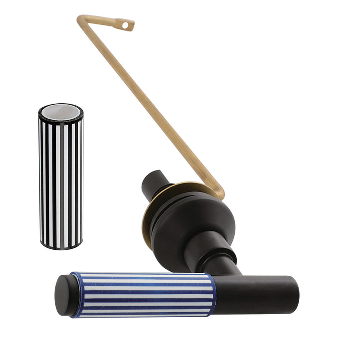 Kingston Bel-Air KTKPSS0 Side Mount Toilet Tank Lever, Matte Black