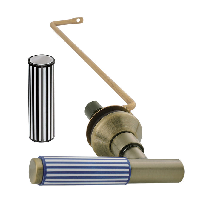 Kingston Bel-Air KTKPSS3 Side Mount Toilet Tank Lever, Antique Brass