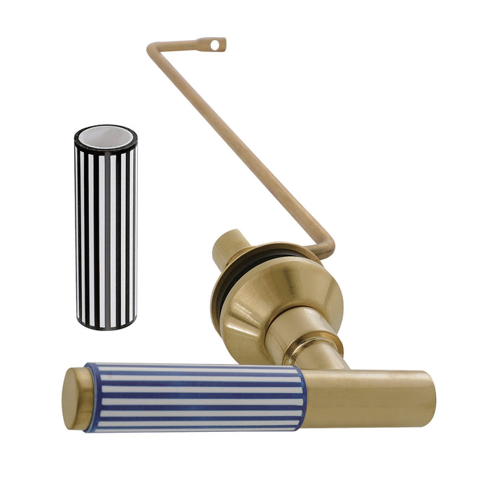 Kingston Bel-Air KTKPSS7 Side Mount Toilet Tank Lever, Brushed Brass