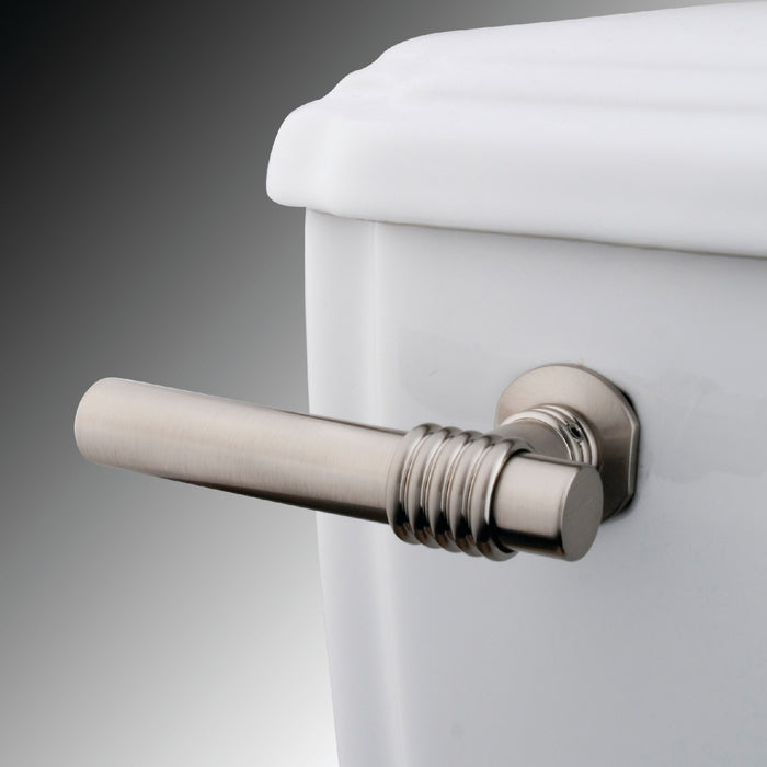 Kingston Tulare KTML8 - Milano Front Mount Toilet Tank Lever, Brushed Nickel