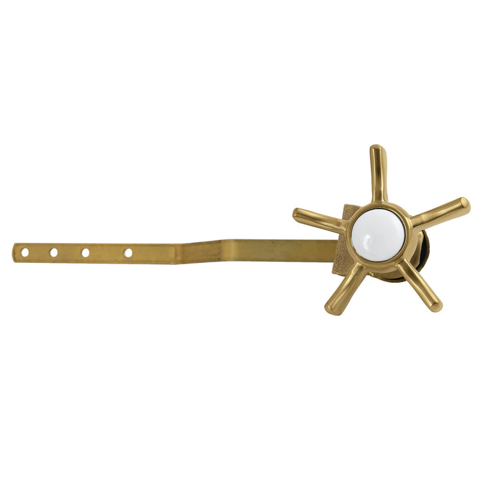 Kingston Heirloom KTNX7 - Hamilton Front Mount Toilet Tank Lever, Brushed Brass