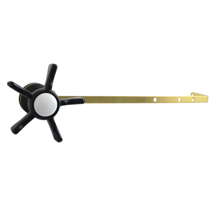 Kingston Heirloom KTNXD0 - Hamilton Universal Front or Side Mount Toilet Tank Lever, Matte Black