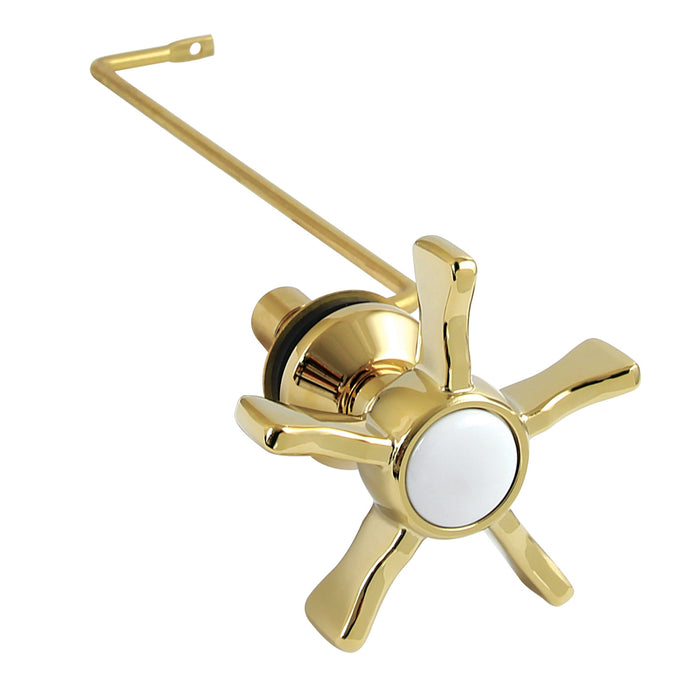 Kingston Heirloom KTNXS2 - Hamilton Side Mount Toilet Tank Lever, Polished Brass