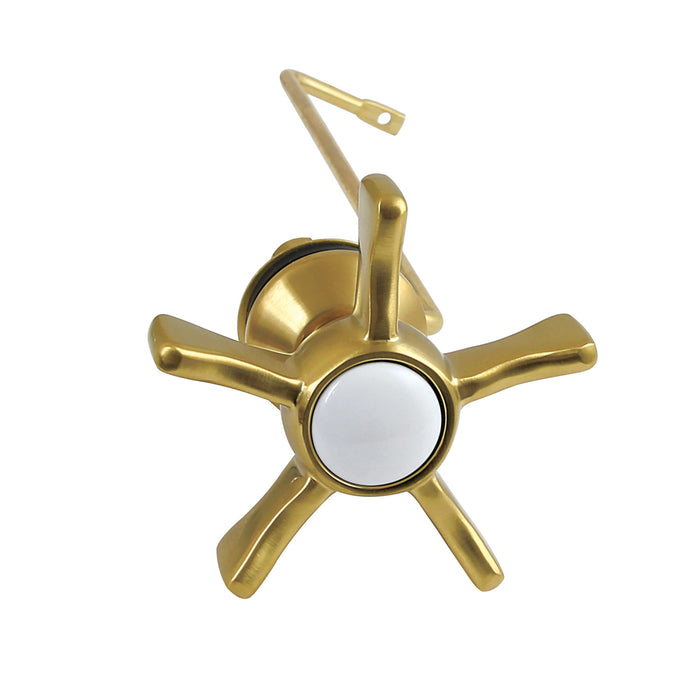 Kingston Heirloom KTNXS7 - Hamilton Side Mount Toilet Tank Lever, Brushed Brass