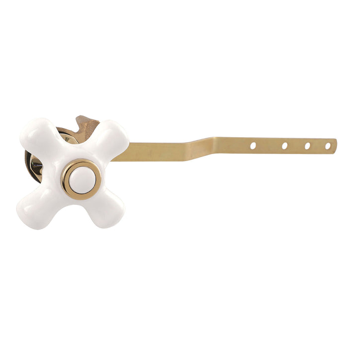 Kingston Victorian KTPX2 Front Mount Toilet Tank Lever, Polished Brass